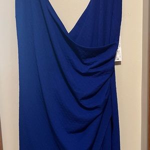 Mid length royal blue formal gown
